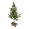 23.6 Inch Artificial Eucalyptus Wreath in Green - Realistic Faux Foliage for Home, Entryway, or Holiday Decor (White+Green + POLYETHYLENE) view 3