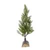 23.6 Inch Artificial Eucalyptus Wreath in Green - Realistic Faux Foliage for Home, Entryway, or Holiday Decor (White+Green + POLYETHYLENE) view 4