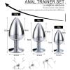 Three Pieces Stainless Steel Black Rhinestone Base is A Portable Home Training Accessory that Can Be Carried and Worn Indoors and Outdoors, Suitable for Various Occasions view 3