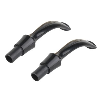 2 Pcs Curved Handle Pipe Suitable Fits 9mm Filter