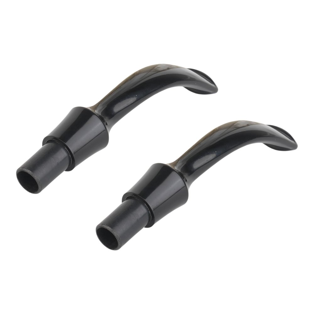 2 Pcs Curved Handle Pipe Suitable Fits 9mm Filter