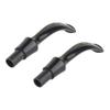 2 Pcs Curved Handle Pipe Suitable Fits 9mm Filter view 1