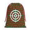 NUSDB Bullseye Shooting Targets Christmas Gift Bags, Santa Wrapping Bags, Xmas Presents Bag With Drawstring, Holiday Party Favors Birthday & Christmas Gift (Large Medium Small) view 1