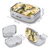 Cartoon Elephant Pill Box for Pocket Square Pills Box 2 Compartment Decorative Portable Travel Pills Holder Tablet Vitamin Organizer Mini Pill Case view 2