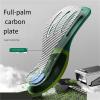 Special Insoles for Speed Running Marathon Body Test Full Palm Real Carbon Board Running Upgrade Speed Return(Red,37-38) view 4