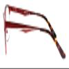 V.W.E. Men Large Metal Frame Clear Progressive Reading Glasses - Zero Power On Top - No Bubble 6035 (Maroon, 1.50, x) view 4