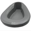Deluxe Contoured Bedpan for Men and Women, Stackable, Portable Bed Pan for Bed-Bound Patients, Durable, Easy-to-Clean Plastic Bedpan for Hospital or Home Use (Pack of 4) (Grey) view 3