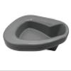 Deluxe Contoured Bedpan for Men and Women, Stackable, Portable Bed Pan for Bed-Bound Patients, Durable, Easy-to-Clean Plastic Bedpan for Hospital or Home Use (Pack of 4) (Grey) view 4