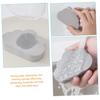 DEARMAMY Cloud Shape Water Absorbing Sponge for Kitchen and Bathroom Scrubbing Sponge with Absorption Decorative Multipurpose Cleaning Pad for Sink and Countertop Gray view 3