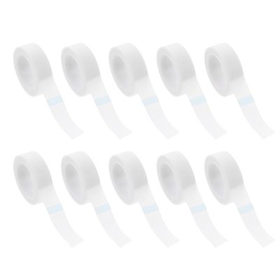 Beatifufu 10 Rolls Medical Adhesive for Wound Care Breathable Non-Woven First Aid Bandages Stretchable Skin-Friendly Paper Each Hypoallergenic Protection
