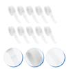 Beatifufu 10 Rolls Medical Adhesive for Wound Care Breathable Non-Woven First Aid Bandages Stretchable Skin-Friendly Paper Each Hypoallergenic Protection view 3