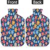 Colorful Flower Prints Hot Water Bottle with Cover 2L Large Hot Water Bag for Menstrual Cramps, Neck and Shoulder Pain Relief, Hot Cold Therapy, Hand Feet Warmer view 4