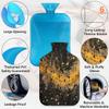 Art Golden Note Hot Water Bottle with Cover 2L Large Hot Water Bag for Menstrual Cramps, Neck and Shoulder Pain Relief, Hot Cold Therapy, Hand Feet Warmer view 3