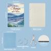 SUPERDANT The Best Things Greeting Card Organizer Mountain Gift Card Holder Cards Keeper Storage Keepsake Book Binder Birthday Post Cards Photo Album Holder with Punch 20 pcs Inner Pockets Gifts view 2