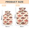 Japanese Style Fishes hot Waterbottle with Soft Cover, 2L Warm Compress for Arthritis view 3
