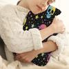 Colorful Skull Star Hot Water Bottle with Cover 2L Large Hot Water Bag for Menstrual Cramps, Neck and Shoulder Pain Relief, Hot Cold Therapy, Hand Feet Warmer view 2