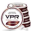 VPR 75mg Caffeine Nootropic Pouches | 20 Count Energy Pouches with Lion's Mane, Alpha-GPC, Vitamin B6 & B12, L-Theanine, and L-Tyrosine | Naturally Flavored Focus Pouches with No Sugar | Cinnamon view 1