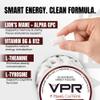 VPR 75mg Caffeine Nootropic Pouches | 20 Count Energy Pouches with Lion's Mane, Alpha-GPC, Vitamin B6 & B12, L-Theanine, and L-Tyrosine | Naturally Flavored Focus Pouches with No Sugar | Cinnamon view 2
