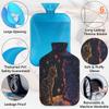 Artistic Line Cats Hot Water Bottle with Cover 2L Large Hot Water Bag for Menstrual Cramps, Neck and Shoulder Pain Relief, Hot Cold Therapy, Hand Feet Warmer view 3
