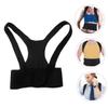 Mipcase Adjustable Portable Back Brace Posture Corrector for Adults Lightweight Breathable Hunchback Support for Home Office and Daily Wear view 3