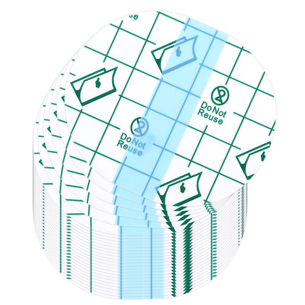 100Pcs Waterproof Tattoo Aftercare Bandage, Transparent Adhesive Stretch Film Dressing, Protective Cover for Wound Care, Swimming, Shower, 2.5 Inch