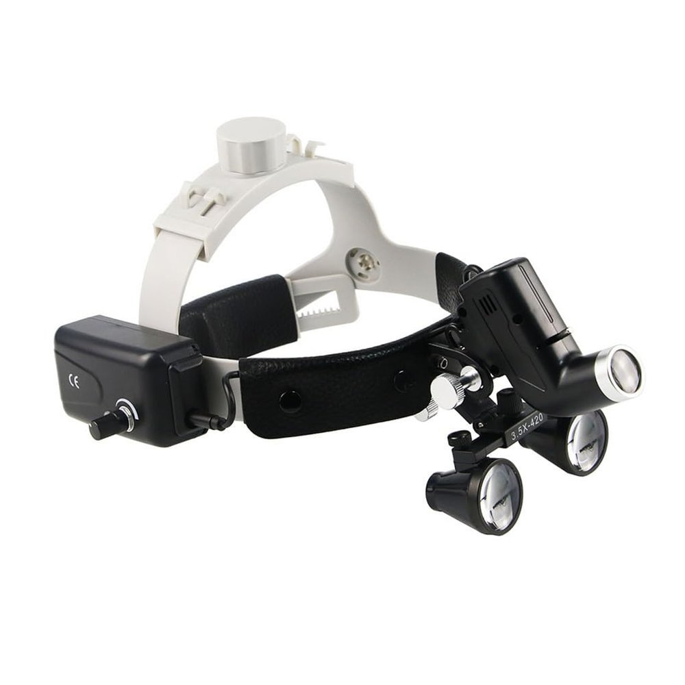 UOHLCX Mounted 3.5X Oral Magnifying Glass LED Spotlight with Long Non Astigmatic Visual Range(OneColor)