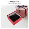 DEARMAMY Black Raffia Grass Crinkle Cut Paper Shred Filler Elegant Wavy Packaging Box Accessory for Boxes Basket Filling Decorative Shredded Paper for Stylish Presentation view 3