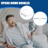 Bed Prism Glasses High Definitions Opticals, Lazy Horizontal Viewer, Comfortable Visionn Aid With Adjustable Reflection | Relaxed Entertainment Use While Reading Watching Television Lying Down view 2
