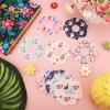 25pcs Adhesive Patches Compatible with Libre 2, Waterproof CGM Sensor Covers with Hole Breathable Cute Cartoon Owl Animal Non-Woven Overpatches for Libre Protection Accessories (5 Styles) view 3