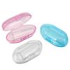 TOYANDONA 3pcs Silicone Finger Toothbrush for Oral Care Soft Ergonomic Oral Brush with Gentle Silicone Bristles Reusable Training Tool for Boys view 1