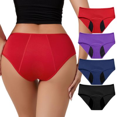 VAYLUX Women Incontinence Underwear, Leakproof Panties, Reusable Urinary Leakage Protective Briefs, Bladder Leak Fast Absorb (Large)