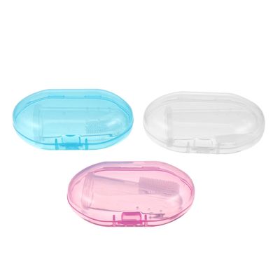 Didiseaon 3pcs Silicone Finger Toothbrush for Boy Girl Soft Double-Sided Oral Care Brush with Bristles and Massage Bumps Easy-Grip Hygienic Teeth Cleaner for Boys