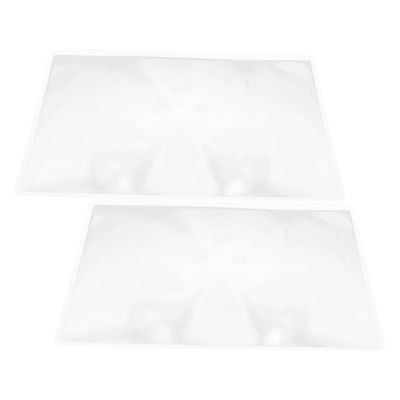 Didiseaon Large Page Magnifying Sheet for Seniors and Low Vision Users PVC Flat Magnifier for Reading Books Newspapers Documents with Clean Design