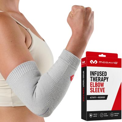 McDavid Infused Therapy Rayon Knit Elbow Sleeve M