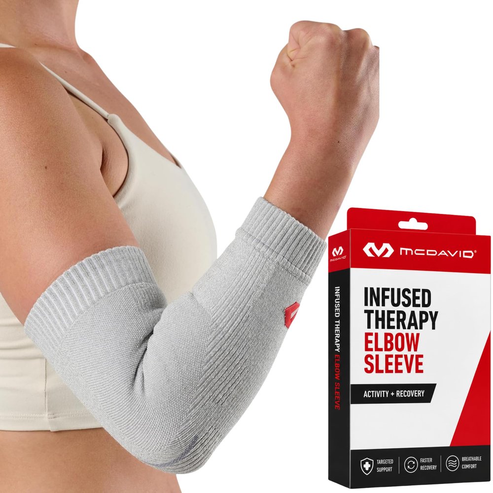 McDavid Infused Therapy Rayon Knit Elbow Sleeve M