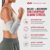 McDavid Infused Therapy Rayon Knit Elbow Sleeve M view 2