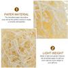 Abaodam Crinkle Cut Shredded Paper Box Filler for Packaging Decorative Basket and Tissue Paper Wrapping Milk White Each Lightweight and Eye-catching Filling for Special Occasions view 3