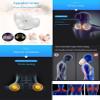 Back Massager, Neck with Heat, Electric Shoulder, Kneading Massage Pillow, Muscle Pain Relief, Home,Office,Car Use view 3