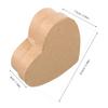 Mobestech Heart Shaped Kraft Paper Box DIY Candy Packaging Valentines Storage for Chocolates Treats and Small Items Multipurpose Decor Box for Mother's Day and Weddings view 2