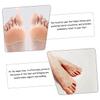 Abaodam 10 Pairs Silicone Metatarsal Pads Wear-Resistant Forefoot Cushions for High Heels Boots Running Shoes Foot Relief Foot Accessory view 3