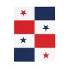 WZYCWB Flag of Panama Printed Pink Pearlescent Paper Holiday Card with Envelope. Suitable for birthday wishes wedding congratulations and condolences. view 2