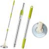 Letyvba Spin Mop Replacement Handle 360 Degree Spin Mop Pole Handle Replacement Rotating Telescopic Stick for Mop Head, Ideal for Home and Household Cleaning view 1