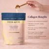 DOSE & CO. Dairy-Free Vanilla Collagen Creamer Powder - 9.6 Oz | Hydrolyzed Type I & III Bovine Collagen Peptides with Coconut Milk for Women & Men 10g of Protein per serving | Supports Healthier Hair, Skin & Nails | Non GMO, Preservative & Gluten view 2