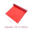 Holibanna Wide Red Cellophane Wrap Roll for Flowers High-density Wrapping Paper for Bouquets Packaging Floral Decoration for Weddings Birthdays and Holidays view 2