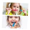 CATIEBYE 12Pcs Silicone Finger Toothbrush for Double-Sided Tooth Cleaner with Soft Bristles and Gum Massage Safe and Comfortable Oral Care for Boys view 4