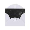 WZYCWB Black and white galaxy Patterned White Holiday Card (6x4) with Envelope. Suitable for birthdays, weddings, and condolences. view 1