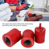 Cryfokt 3Pcs Metal Copper Pipe Cleaner, 1/2in 3/4in 1in Power Drill Copper Tube Cleaner with Non Slip Thread, for Professional Plumbers and Industrial Purposes, Easy to Install view 2