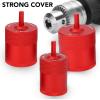 Cryfokt 3Pcs Metal Copper Pipe Cleaner, 1/2in 3/4in 1in Power Drill Copper Tube Cleaner with Non Slip Thread, for Professional Plumbers and Industrial Purposes, Easy to Install view 4