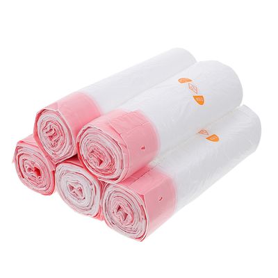 75pcs Thickened Drawstring Garbage Bags Trash Liners for Home Kitchen Bathroom Office Plastic Rubbish Bags with Strong Load-bearing and Tear-resistant Design