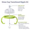 ANPEI Eco Kids Toothbrush + Straw Sippy Cup Kit | Oral to Feeding Growth Bundle for Toddlers view 4